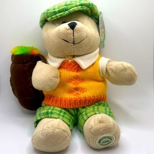 2006 Starbucks Bearista Bear Golfer with Tags 50th Edition